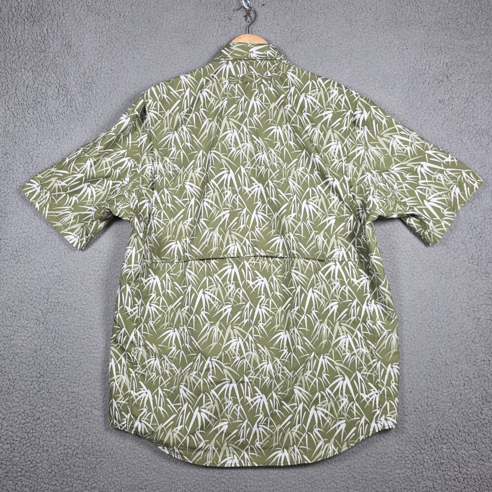 Duluth Trading Co Shirt Mens Size LT Plant Floral All Over Print Vented Hiking - Picture 4 of 12